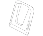 Genuine Volkswagen Back Panel 8R0-881-969-G-82V. Fixed Price $241.98.