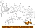 Gm Oem 11-16 Regal Seats Tracks Passenger Components-cushion Frame 13506150. Fixed Price $115.36.