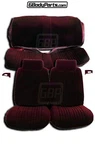 86-88 Cutlass Supreme 442 Pui Front And Rear Seat Covers Burgundy Free Guides. Fixed Price $1649.95.