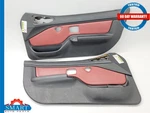 Bmw Z3 Roadster Interior Door Panel Trim Red Set Left + Right 96-99 Oem. Fixed Price $599.99.