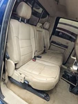 2008-2010 Ford F350 Super Duty Used Crew Cab Rear Leather Tan Bench Seat Shipd. Fixed Price $1739.99.