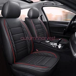 For Volvo Quilted Leather Car Covers 5-SEATS Front Rear Full Set Protectors. Fixed Price $71.49.