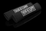 Braum Racing Black 2" Shoulder Pads - Pair. Fixed Price $20.00.