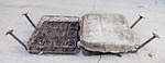 1940 Ford Coupe Opera / Jump Seats Original Pair. Fixed Price $650.00.