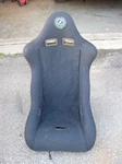 Porsche 944 Turbo Corbeau Racing Track Race Seat W/ Wedge Bracket Rail. Fixed Price $100.00.