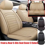 Pu Leather 5-SEATS Front & Rear Car Cover For Land Rover Range Evoque. Fixed Price $67.55.