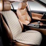 Ivicy Faux Linen Front Car Seat Cover Durable, Nonslip Protector For C.... Fixed Price $64.26.
