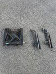 80-86 Ford Bronco Bucket Seat Tracks Mounts Brackets Flip Fold 1980-1986. Fixed Price $399.99.