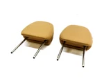 11-18 Porsche Cayenne (958) Front Left & Right Seat Headrest Set 2 (beige). Fixed Price $189.99.