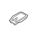 Genuine Bmw Trim Cover For Top Tether 51-46-5-A43-810 New. Fixed Price $31.94.