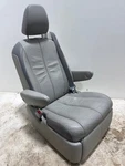 Rear Seat 2ND Row Left Two Tone Gray LA14 Leather Toyota Sienna 11 12 13. Fixed Price $550.00.