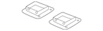 Genuine Volvo Sun-visor Cap 39873483. Fixed Price $7.15.