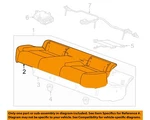 Gm Oem 16-23 Malibu Seats Tracks Rear Components-cushion Cover 84214650. Fixed Price $182.22.