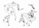 Mercedes-benz W212 Rear Left C-pillar Mounting Consule A2126300731 No Duty. Fixed Price $55.07.