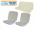 1965-66 Vw Bug Front And Rear Molded Seat Foam Set. Fixed Price $425.29.