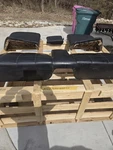 1966 Ford Thunderbird Rear Bottom Bench Black Leather Seats. Fixed Price $355.50.