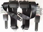 Automatic 3-POINT Black Set For Mercedes 107 / Slc, New. Fixed Price $129.31.