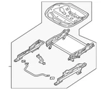 Genuine Mazda Seat Adjust Assembly DR61-88-H50A. Fixed Price $432.12.
