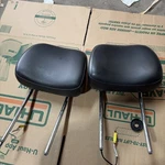 11-20 Jeep Grand Cherokee Durango Front Seat Headrest Set Pair Active Leather. Fixed Price $169.00.
