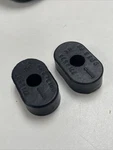 (2) Nos 1960 - 70 Gm Folding Seat Back Bumpers Early Version 7712535 W1. Fixed Price $37.95.