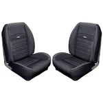 Tmi Sport Ii Front Bucket Upholstery Set Mustang 65-66 Black For Pony Interior. Fixed Price $704.48.