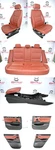 Front/rear Interior Console Door Panel & Heated Seat Set Bmw X3 11-17 Chestnut. Fixed Price $1294.95.