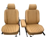 R107 Mercedes Front Seat Covers 300SL,420SL, 500SL,560SL Leather. Fixed Price $1295.00.