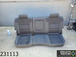 Oem 2015 Chevrolet Silverado 5.3L Crew Cab Rear Black Leather Seat. Fixed Price $200.00.