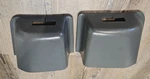 1992 1993 Ford Bronco Xl Custom & Rt Seat Belt Covers Dark Charcoal Grey Oem. Fixed Price $99.99.