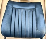 Mercedes W126 Front Leather Seat Back Cover Black - Left Or Right 300SD 380SEL. Fixed Price $50.00.