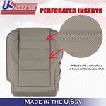 2015 2019 For Gmc Yukon Denali Rear Passenger Bottom Leather Seat Cover Tan. Fixed Price $134.67.