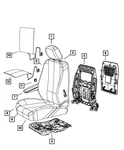 Genuine Mopar Seat Cushion Heated Pad 68111067AA. Fixed Price $229.67.