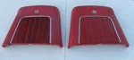 1969-72 Gm A-body Chevelle Gto 442 Cutlass Gs Skylark "red" Deluxe Seat Backs. Fixed Price $164.99.