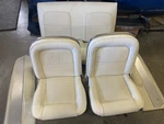 1967 Ford Mustang Convertible Deluxe Seat Front Rear Back Panels Comfortweave. Fixed Price $2250.00.