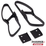 1990-1992 Camaro/firebird Seat Belt Shoulder Guides, Black, New Reproduction. Fixed Price $59.95.